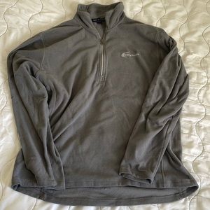 Gray Bud Light 3 Quarter Zip Up